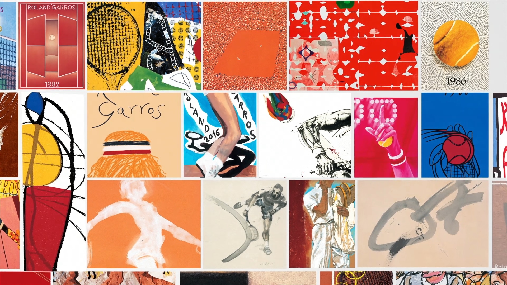 Roland-Garros 2020: 40 years of posters - Roland-Garros - The